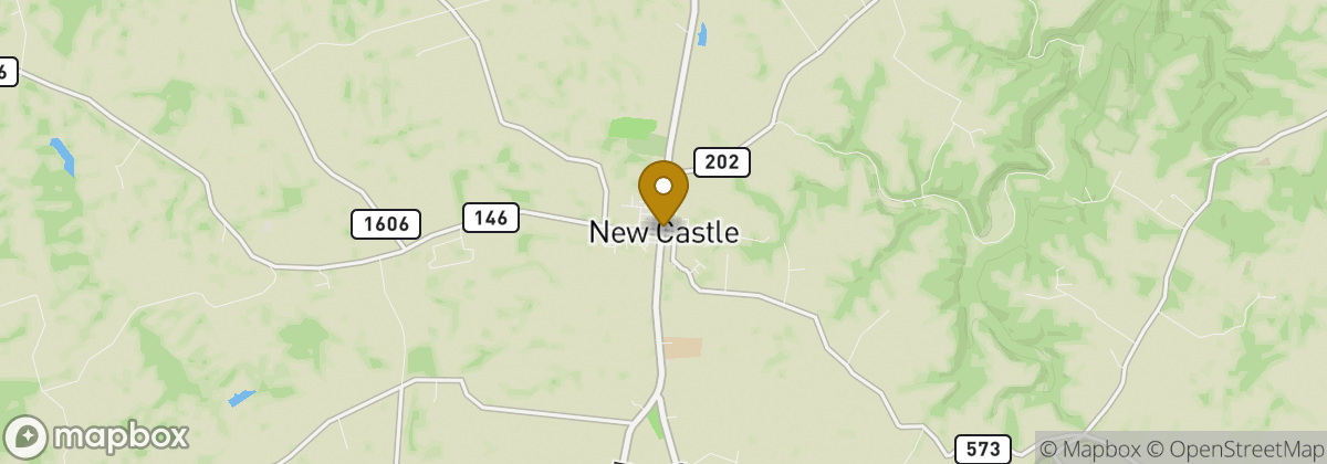 Map location: New Castle