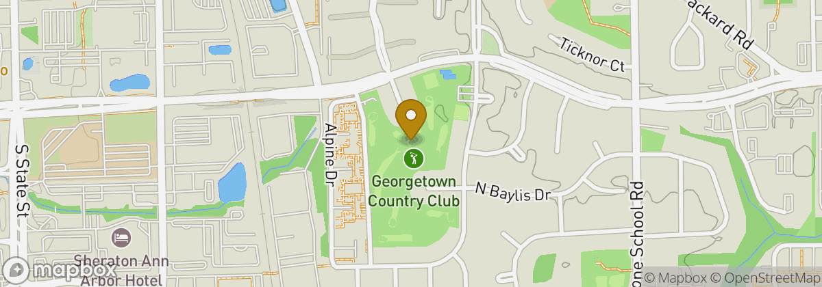 Map location: Georgetown Country Club