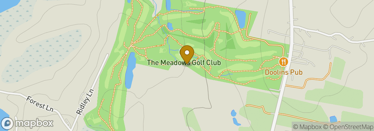 Map location: The Meadows Golf Club