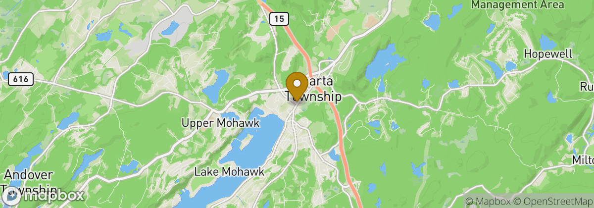 Map location: Lake Mohawk Golf Club