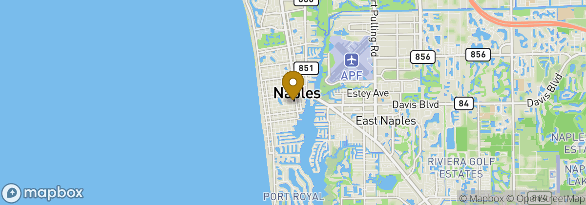 Map location: Naples