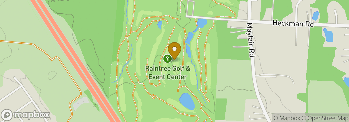 Map location: Raintree Golf & Event Center