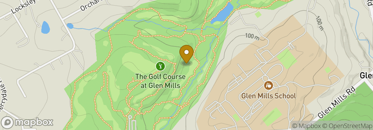 Map location: The Golf Course at Glen Mills