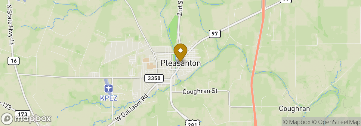 Map location: Pleasanton