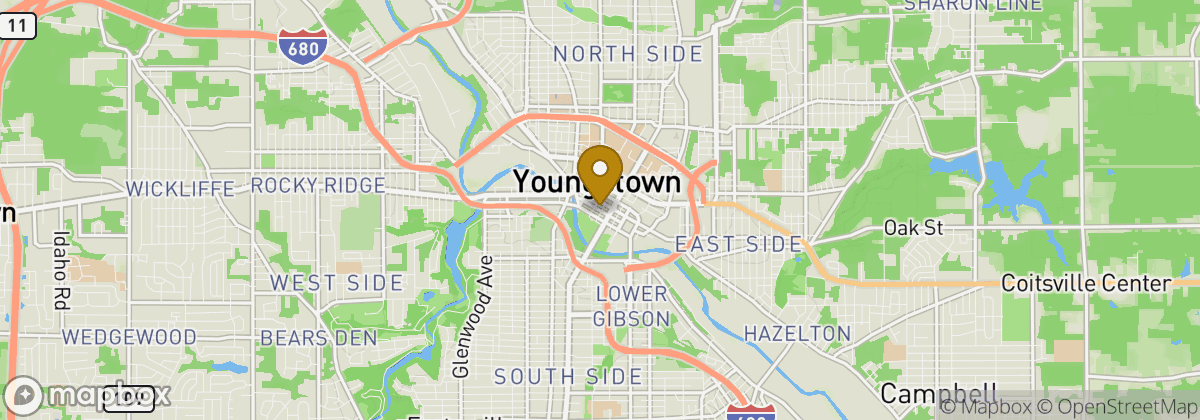 Map location: Youngstown