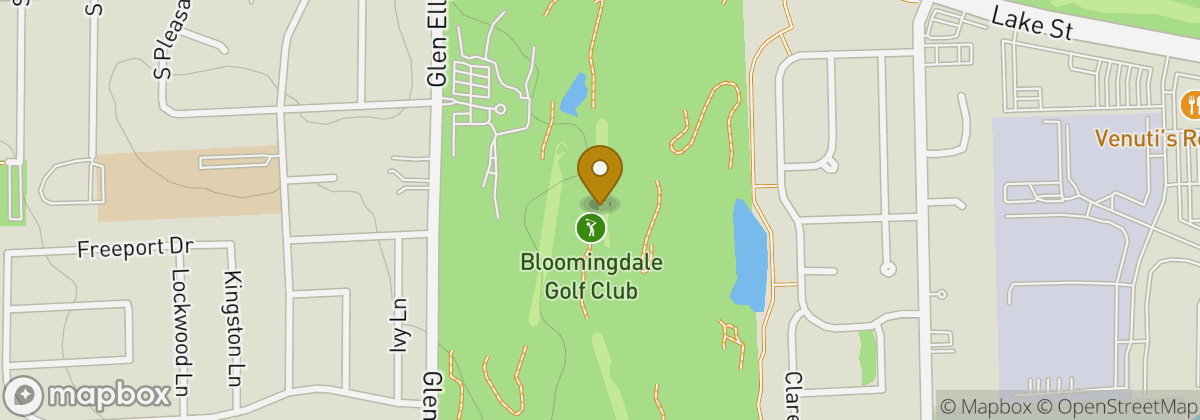 Map location: Bloomingdale Golf Club