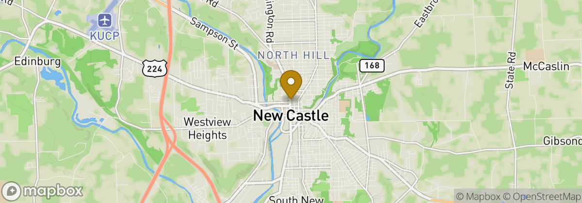 Map location: New Castle