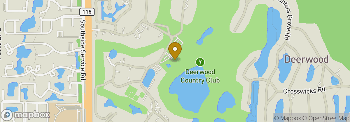 Map location: Deerwood Country Club Inc