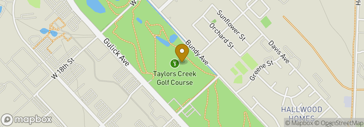 Map location: Taylors Creek Golf Course