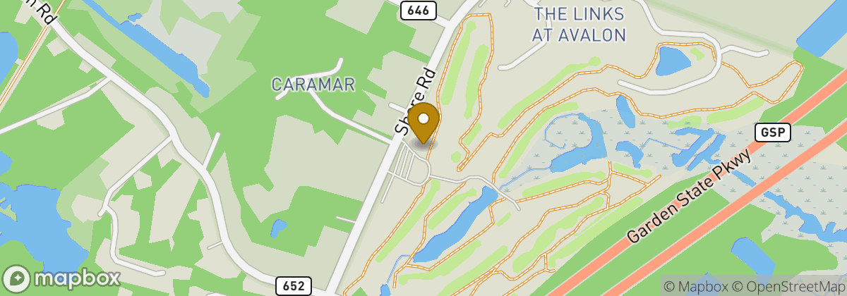 Map location: Avalon Golf Club