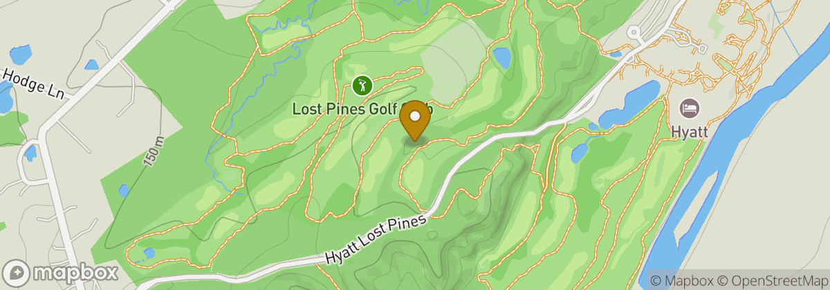 Map location: Lost Pines Golf Club