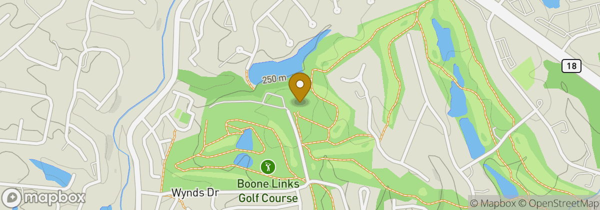 Map location: Boone Links Golf & Event Center