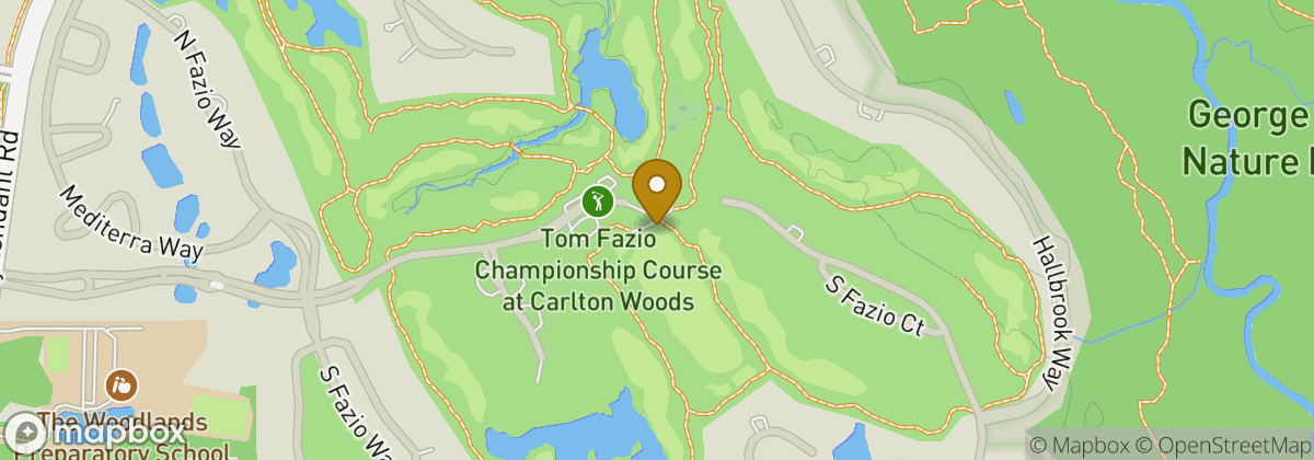 Map location: The Club at Carlton Woods Creekside