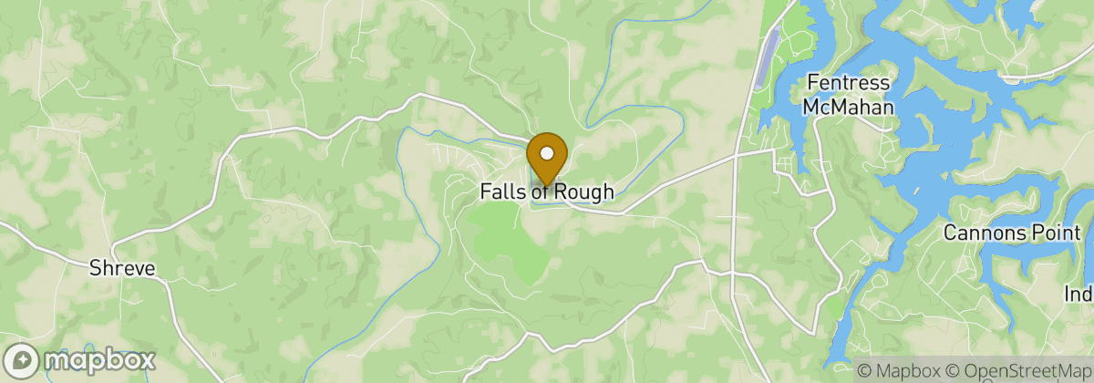 Map location: Falls of Rough