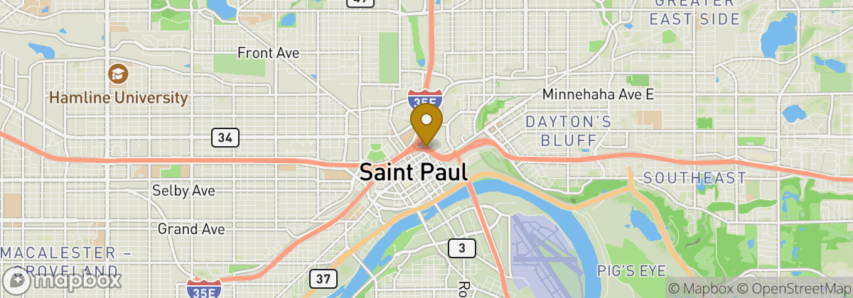 Map location: St Paul