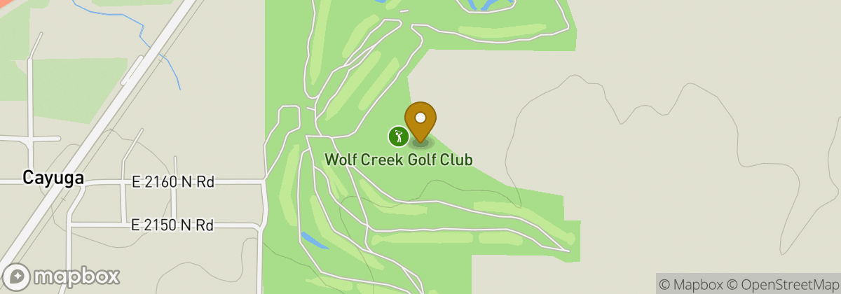Map location: Wolf Creek Golf Club