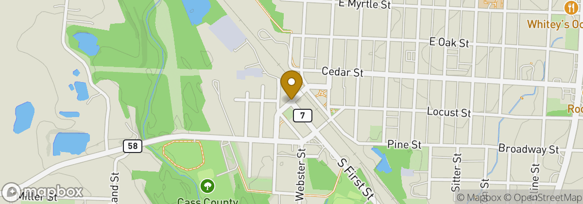 Map location: Hoot's Hollow at Country Creek