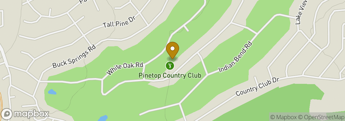 Map location: Pinetop Country Club