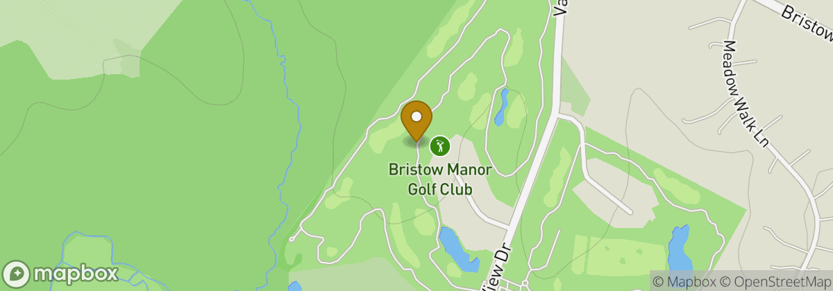 Map location: Bristow Manor Golf Club