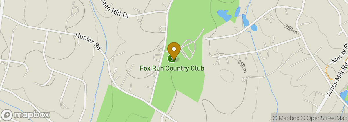 Map location: Fox Run Country Club