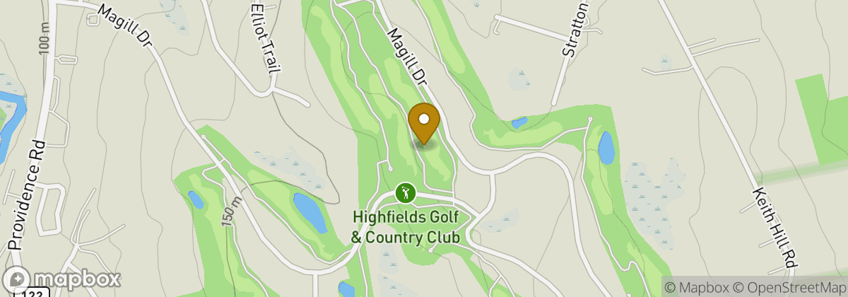 Map location: Highfields Golf & Country Club