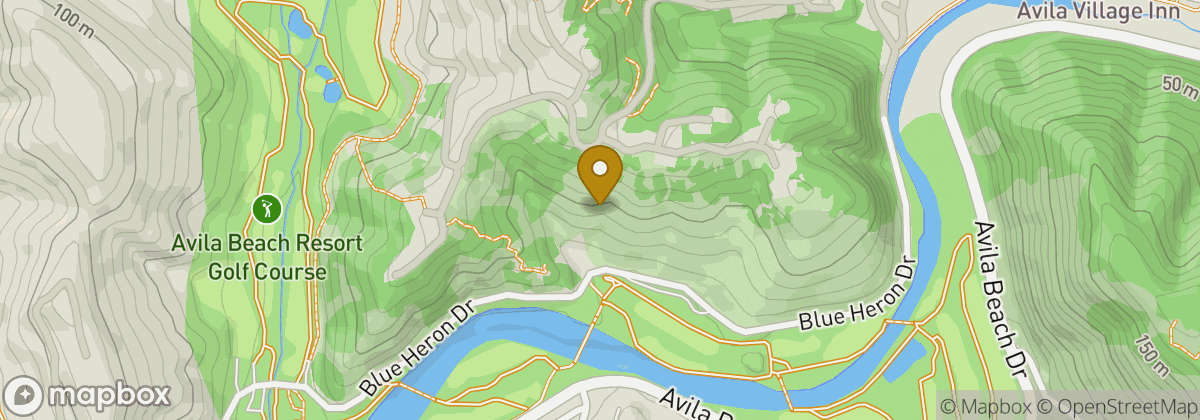 Map location: Avila Beach Golf Resort