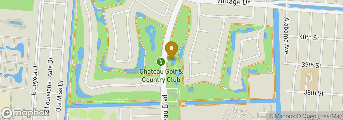 Map location: Chateau Golf & Country Club