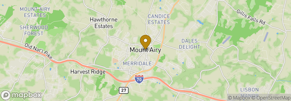 Map location: Mt. Airy