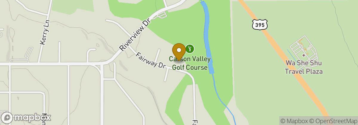 Map location: Carson Valley Golf Course