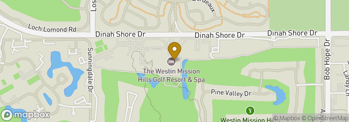 Map location: The Westin Rancho Mirage Golf Resort & Spa