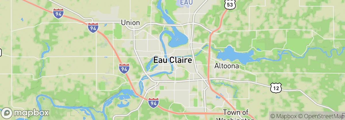Map: Eau Claire, WI