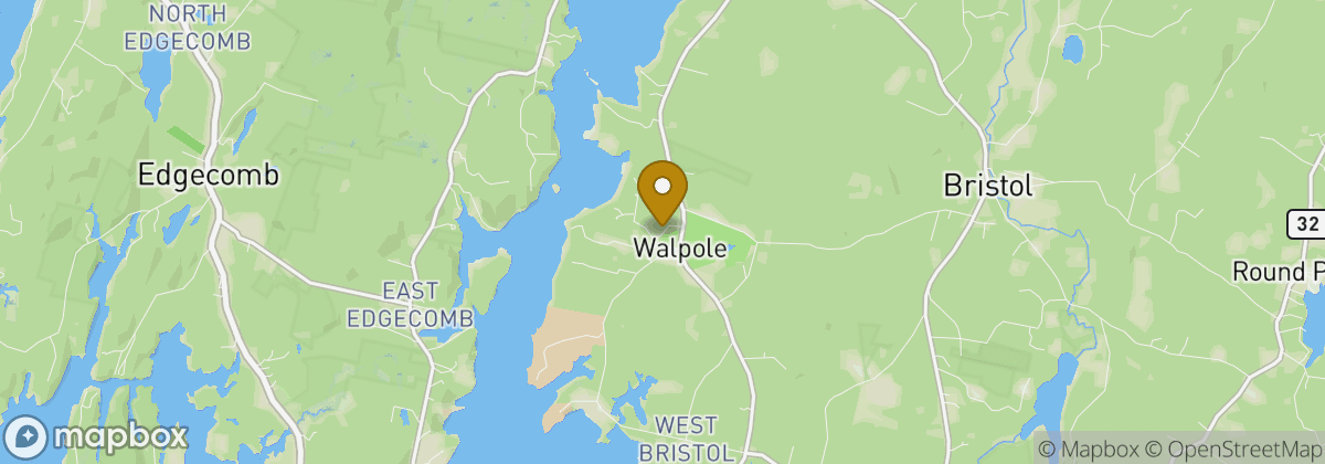 Map location: Walpole