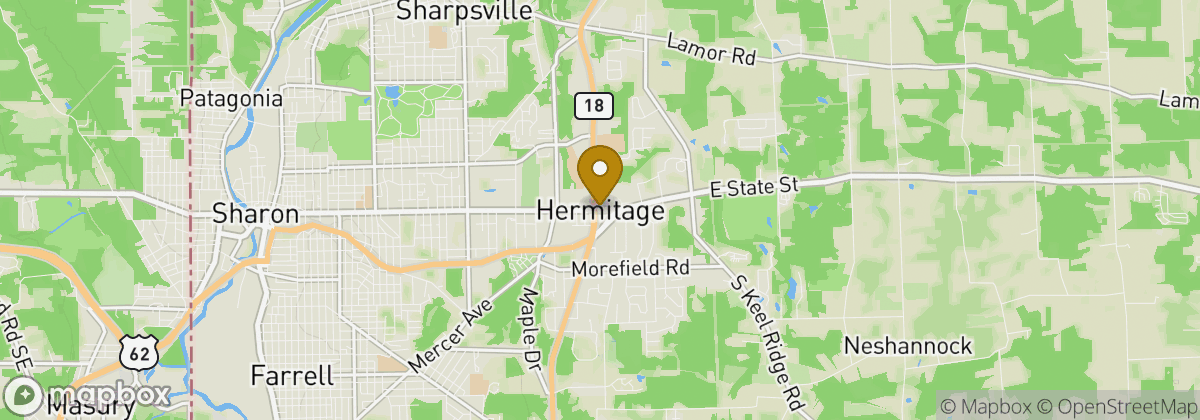 Map location: Hermitage
