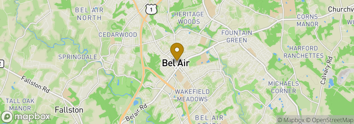 Map location: Bel Air