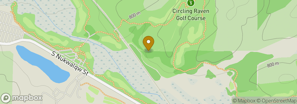 Map location: Circling Raven Golf Club