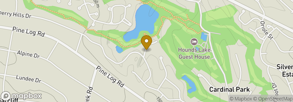 Map location: Houndslake Country Club