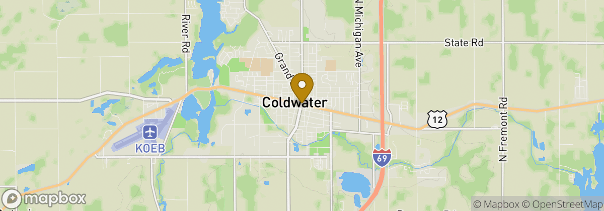 Map location: Coldwater