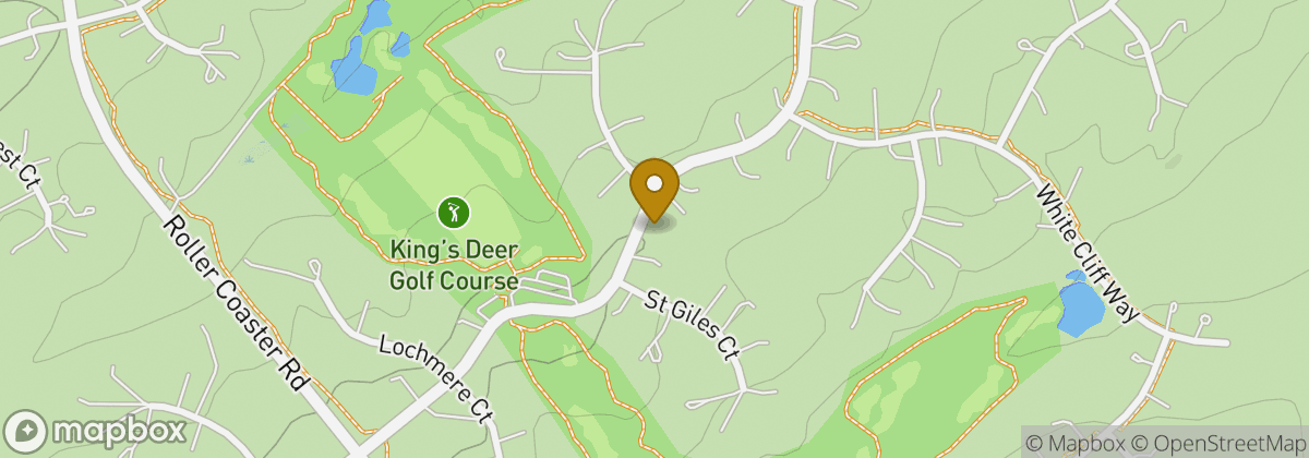Map location: King's Deer Golf Club