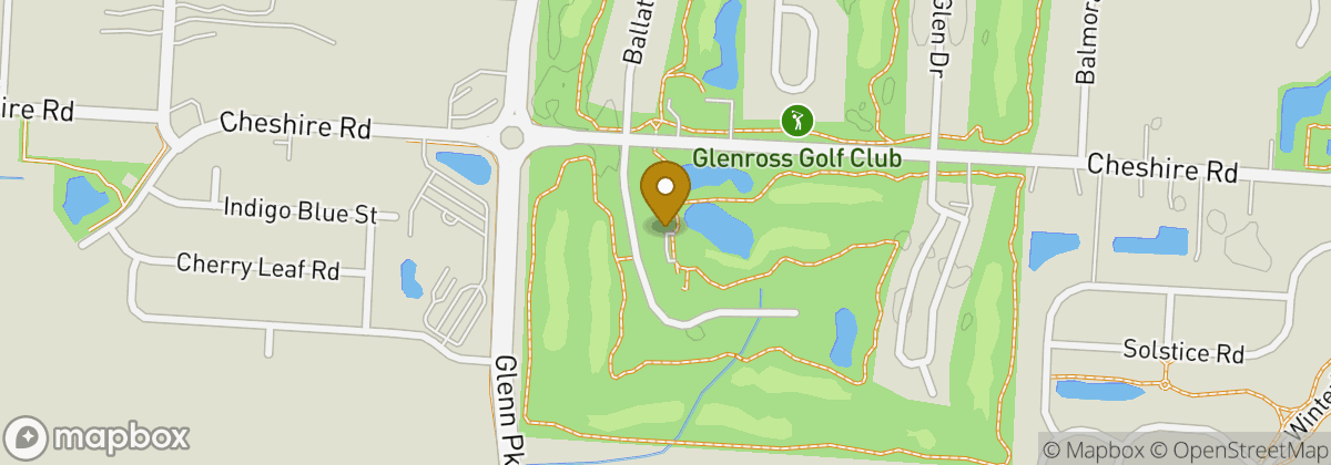 Map location: Glenross Golf Club