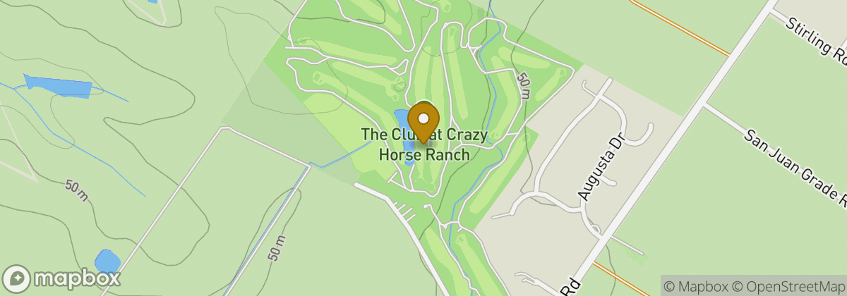 Map location: The Club at Crazy Horse Ranch