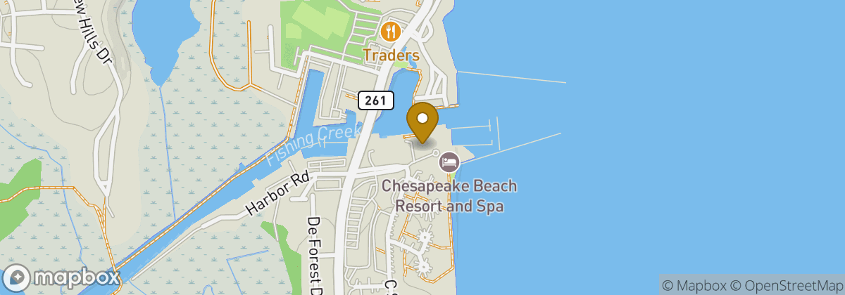 Map location: Rod ‘n’ Reel Resort4160 Mears Ave. Chesapeake Beach, Md
