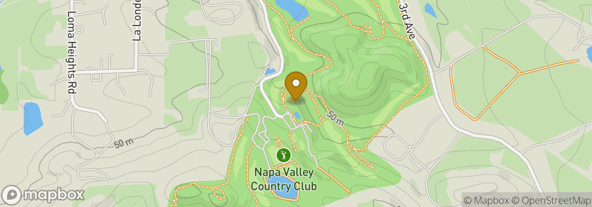 Map location: Napa Valley Country Club