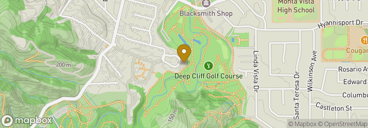 Map location: Deep Cliff Golf Course