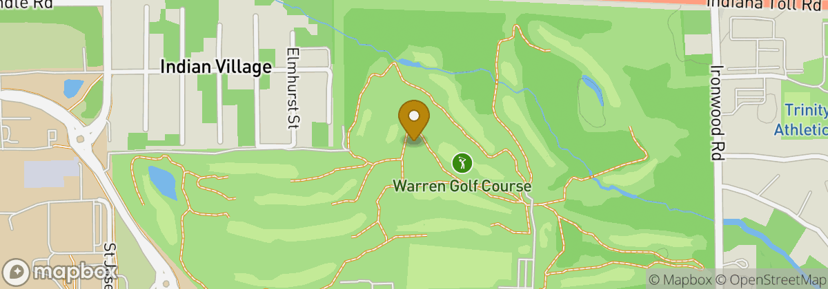 Map location: Warren Golf Course
