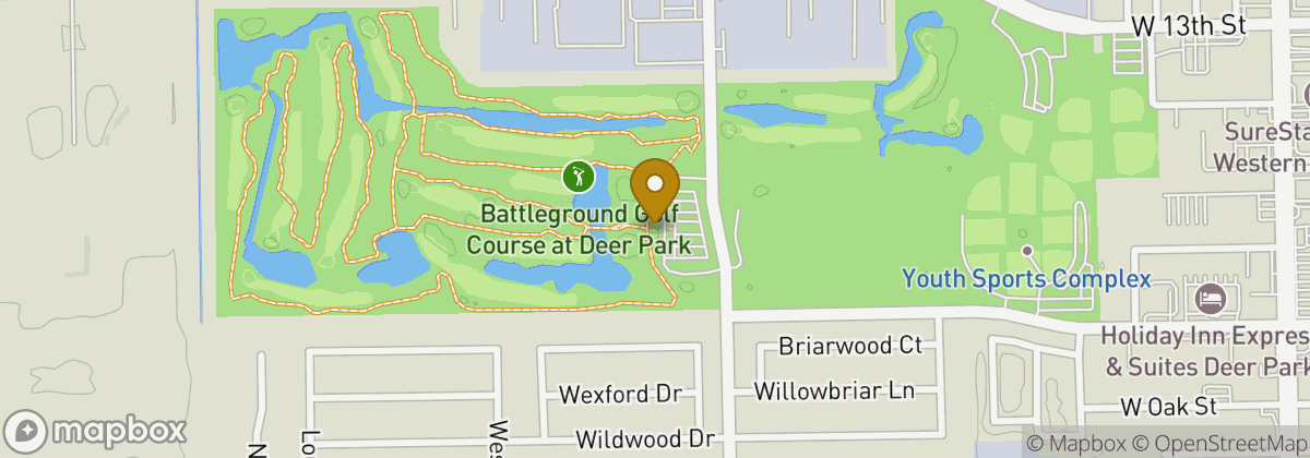 Map location: The Battleground Golf Course