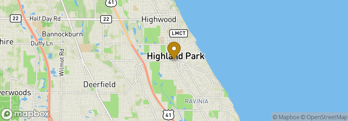 Map location: Highland Park