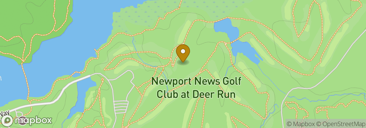 Map location: Newport News Golf Club at Deer Run