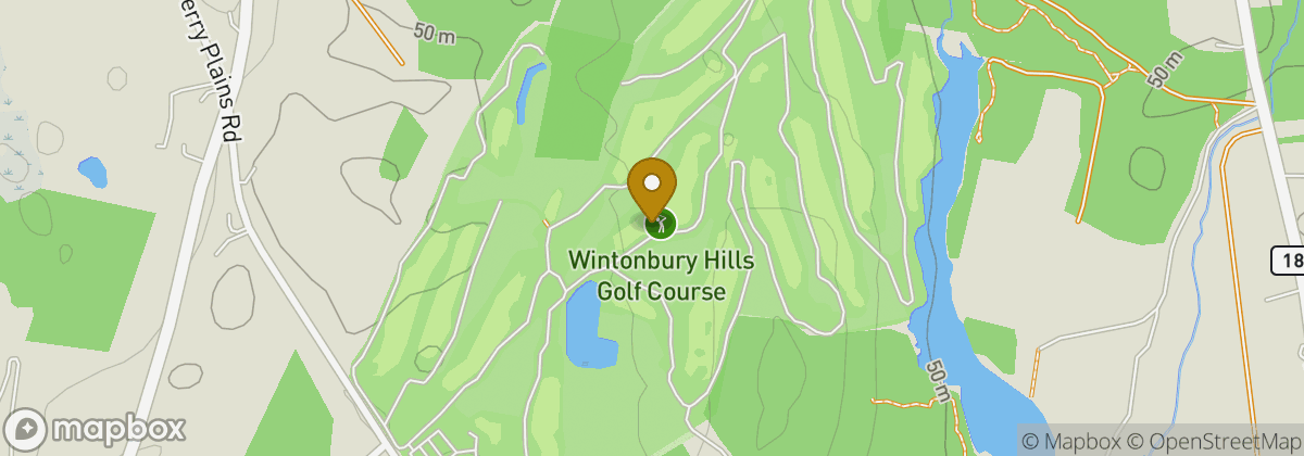 Map location: Wintonbury Hills Golf Course
