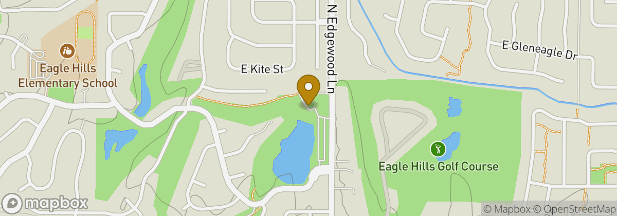 Map location: Eagle Hills Golf Course