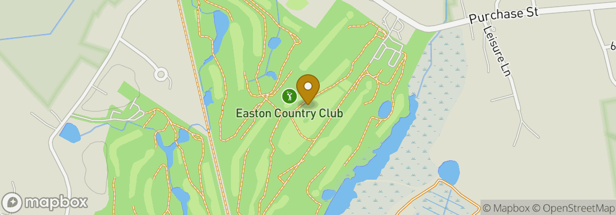 Map location: Easton Country Club